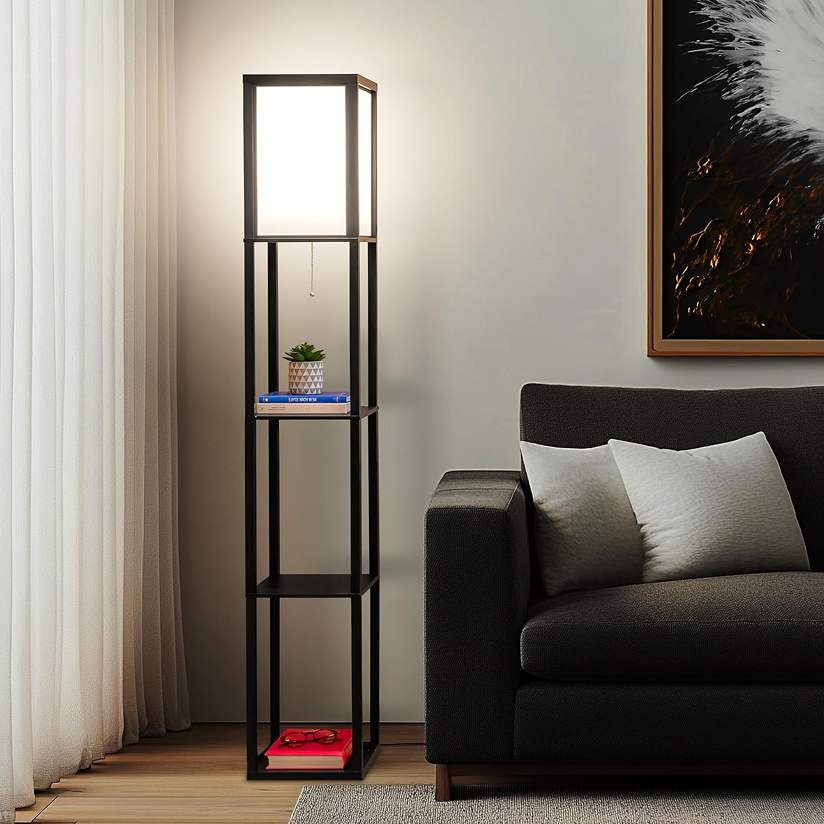 BRIGHTECH MAXWELL SHELF FLOOR LAMP LIQUIDATION LOT