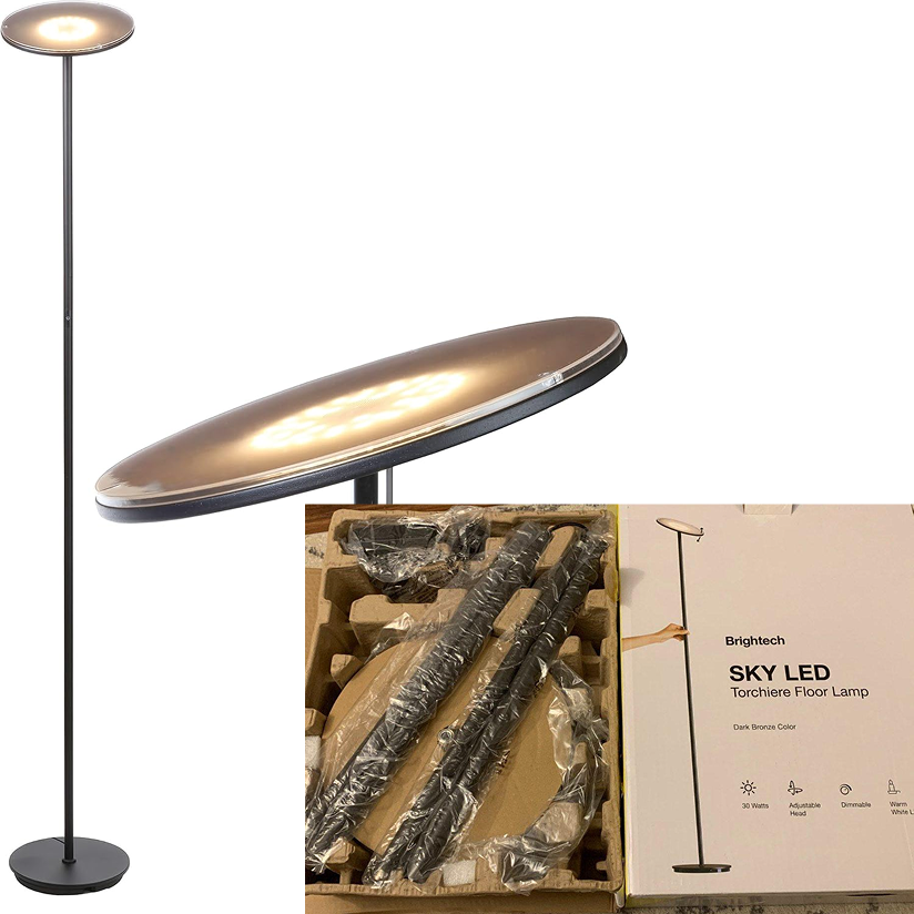 BRIGHTECH SKY LED FLOOR LAMP LIQUIDATION LOT