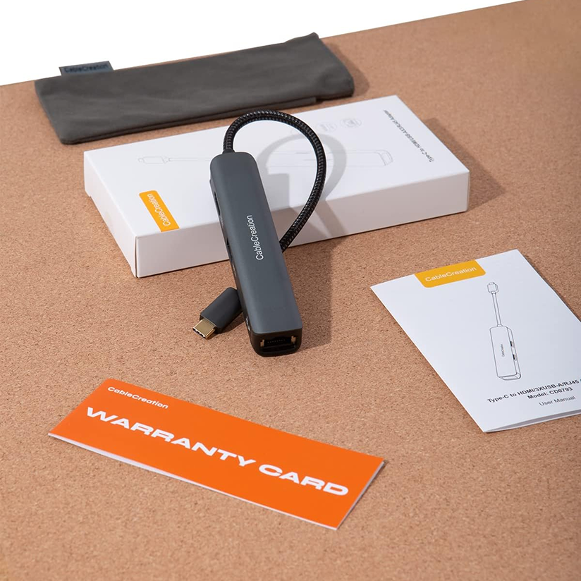 CABLECREATION USB-C HUB 4K 60HZ LIQUIDATION LOT