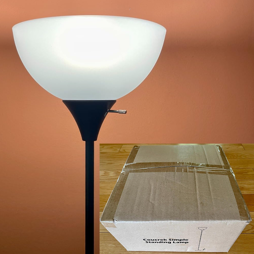 COUCREK MODERN STANDING FLOOR LAMP LIQUIDATION LOT
