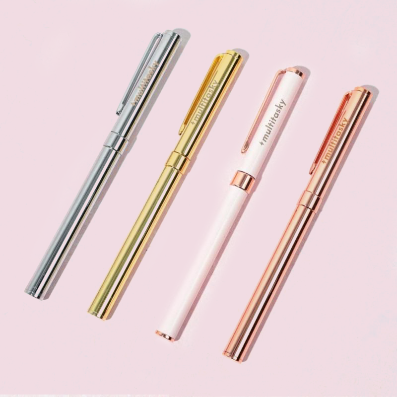 MULTITASKY MINIMALIST METALLIC INK PEN LIQUIDATION LOT
