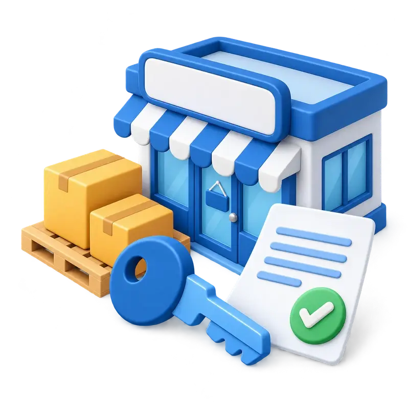A brand transfer with existing inventory
