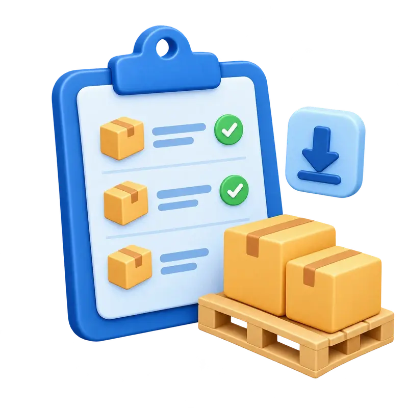 Prepare your inventory information